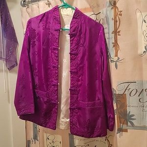 Purple KIMONO. Brand new w/tag still on. Paided $72 asking $45